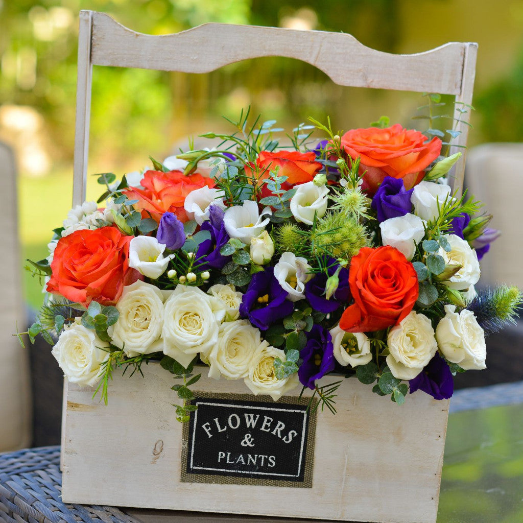 Signature - Flower Basket -  Floral Gifts - The Flower Station 