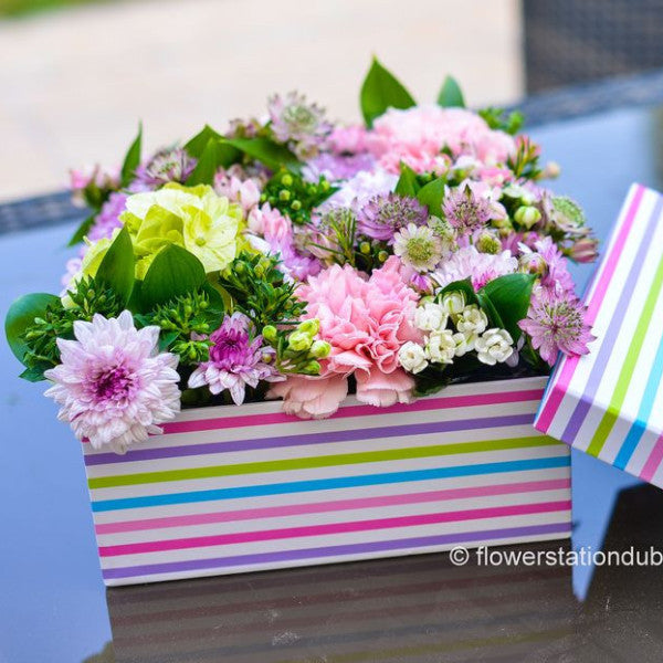 Tranquil - Flower Box -  Floral Gifts - The Flower Station 