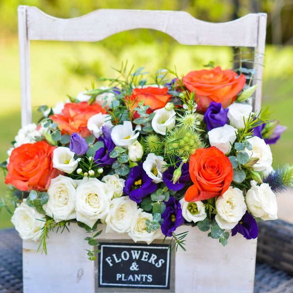 Signature - Flower Basket -  Floral Gifts - The Flower Station 